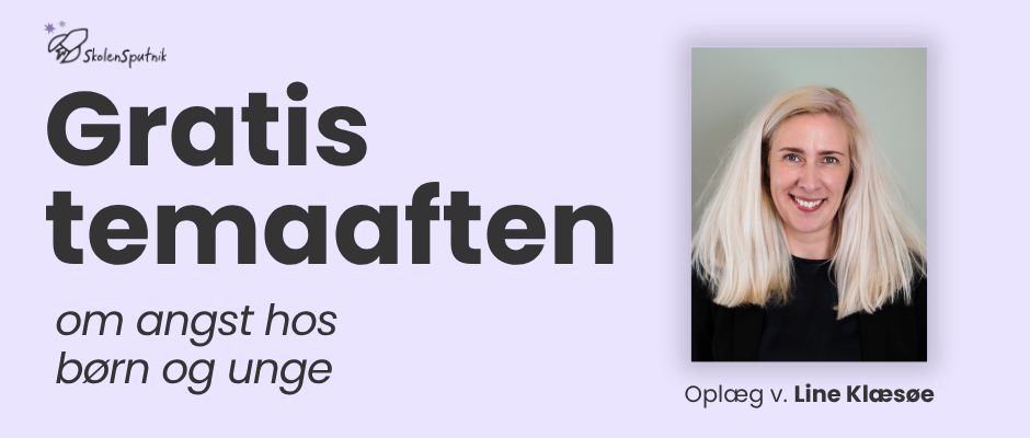 Gratis temaaften om angst hos børn og unge